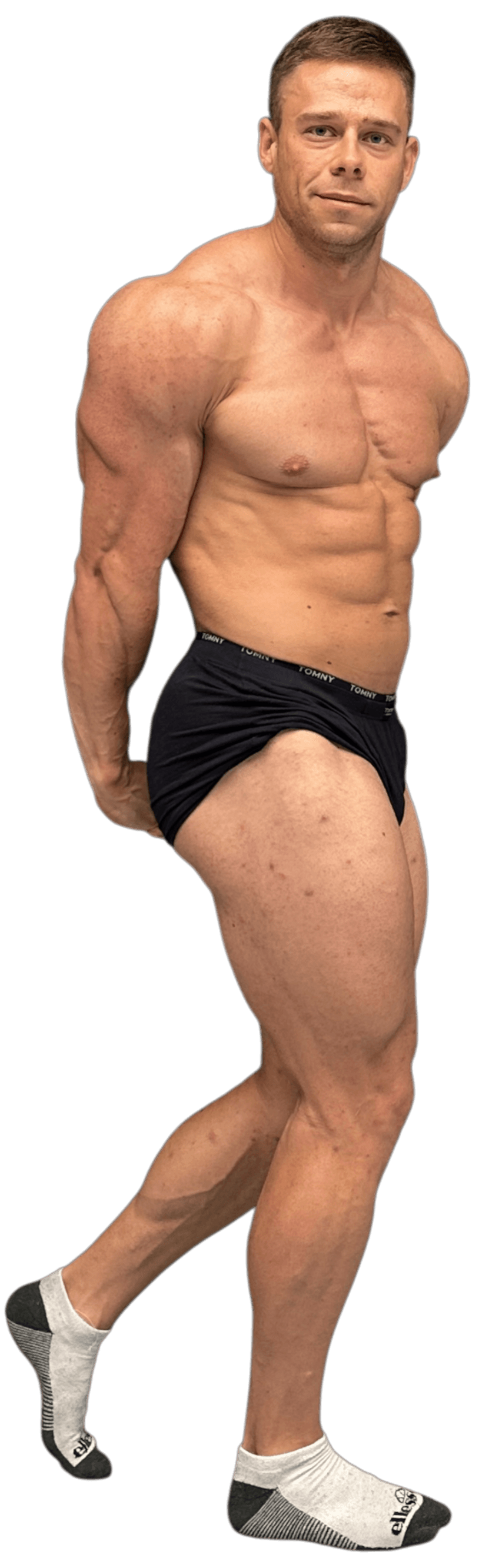 Jan Chmielewski — progres treningowy, widoczna poprawa sylwetki